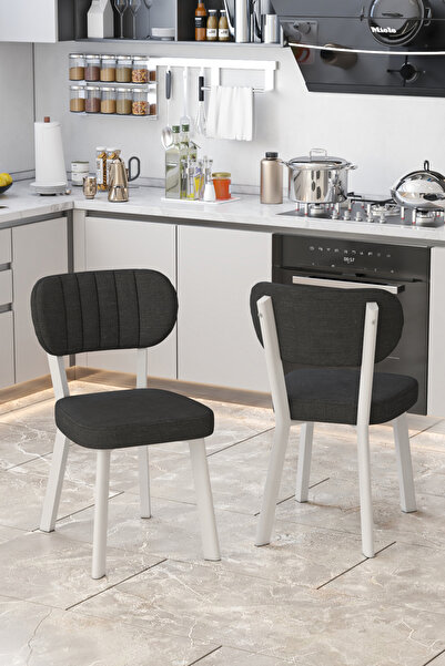 Mygusi Hazal Mutfak Sandalyesi, Yemek, Bahçe, Kafe, Modern Sandalye 1 Adet - ...