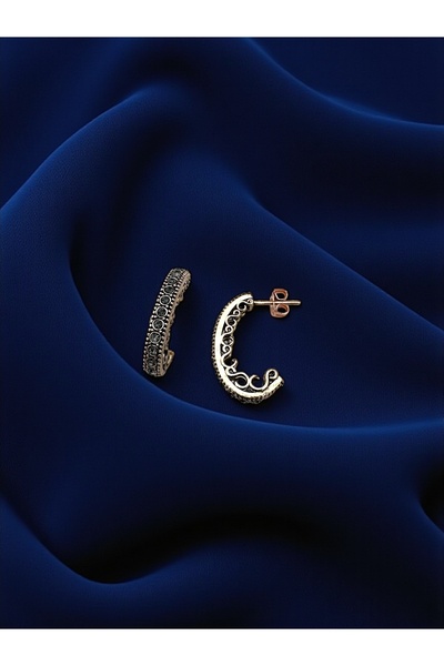 FUYA JEWELLERY Tek Sıra Taşlı Küpe
