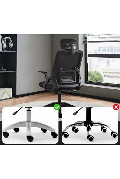 ROHS Scaun ergonomic reglabil pentru birou sau gaming, negru, cu tetieră reglabilă 2D