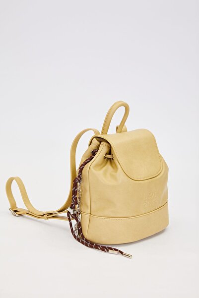 Levidor Green Charm Accessory Detailed Shoulder Bag