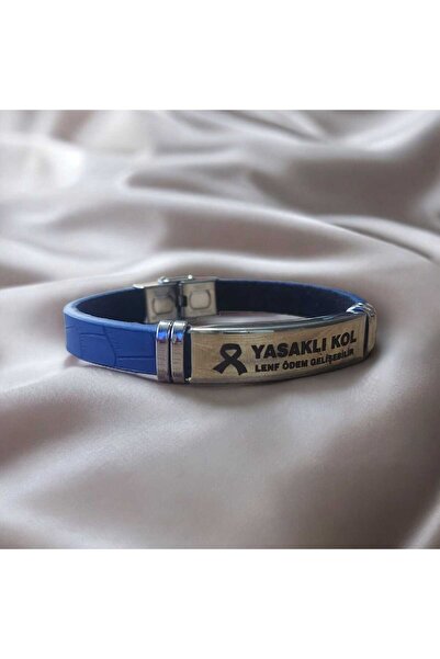 Breast Cancer Awareness Bracelet Lymphedema Prohibited Arm Warning Bracelet