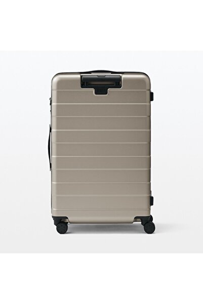 Muji Hard Carry Bag With Stopper & Adjustable Carry Bar, 75 L