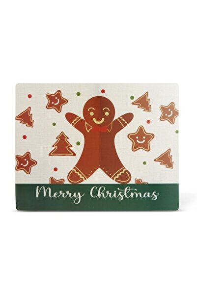 Family Christmas Covoras de masa decorativ de Craciun, 40x30CM - turta dulce