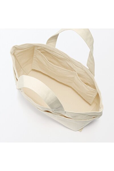 Muji Canvas Wide Tote Bag