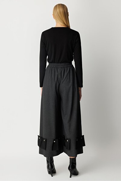 Ghisa Wide Leg Trousers 8018