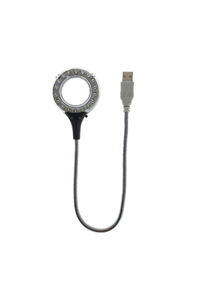 Diversi Producatori Lampa USB JF-18 cu 18 led-uri, brat flexibil cu lungime 3...