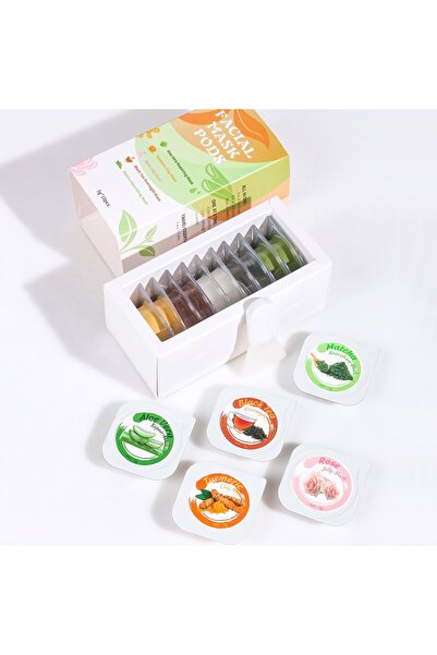 Tayarra Moisturizing Clay Face Mask, Skin Cleansing Capsules, 10-Piece Moisturizing Clay Mask Skin Care Set