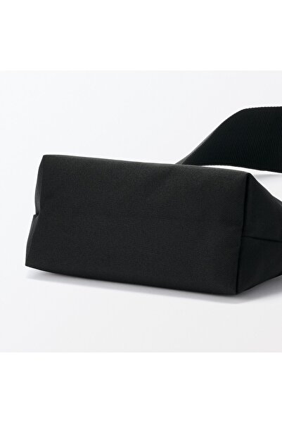 Muji Recycled Polyester Shoulder Bag with Wide Strap