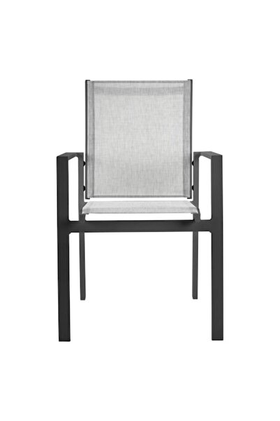 Maison Mex Scaun suprapozabil gradina/terasa, BARIA, L.56.5 l.62 H.86 cm, neg...