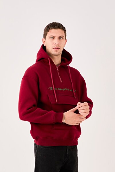 Rocqerx X-4005 Hooded Half-Zip Sweatshirt