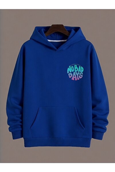 ArtYus Unisex No Bad Days Colorat Special cu imprimeu Bumbac supradimensionat...