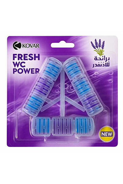 Kovar منظف حافة المرحاض الدائري برائحة اللافندر المنعشة