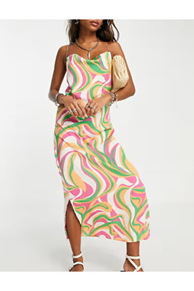 ONLY Only midi dress, mix colors