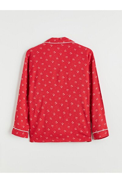 LC Waikiki Gömlek Yaka Kadın Pijama Takımı