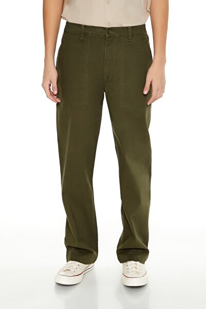 Forever 21 Mid-Rise Slim Pantolon