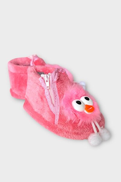 Liger Çocuk Sevimli Baykuş Figürlü Panduf PUDRA