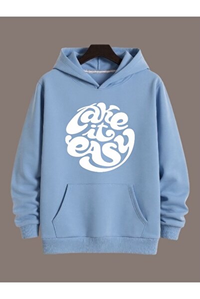 ArtYus Unisex Take It Easy Colorat Special cu imprimeu Bumbac supradimensiona...