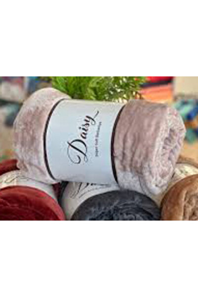 Daisy Süper Soft Çift Kişilik Rulo Battaniye