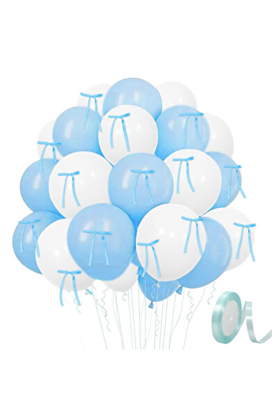 Çemrek Süs Parti حزمة بالونات على شكل فيونكة 10 قطع