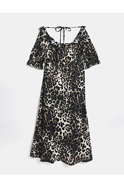 River Island Rochie midi River Island, maro