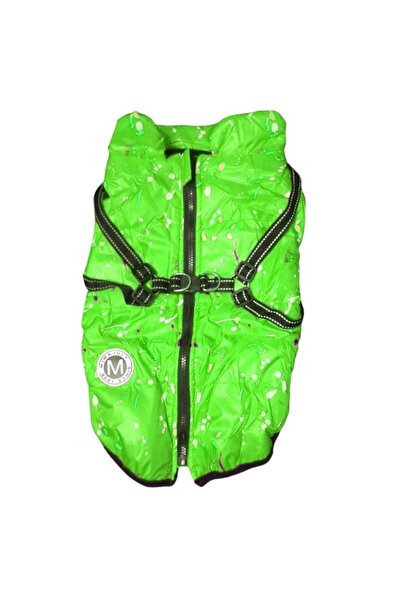 Vision XXI Haina De Fas Plusata Interior Pentru Animale De Companie Cu Ham, Vision XXI, Groasa, Verde, M