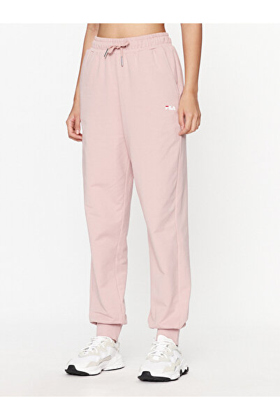 FILA Pantaloni de trening din bumbac pentru femei, roz, mărimea S (internațio...