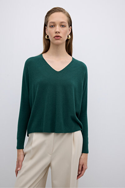 Roman V Yaka Triko Yeşil K2671017_012