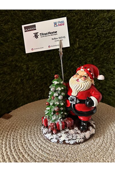 titanbaby Yeni Yıl Hatırası Noel Baba & Çam Ağacı Notluk