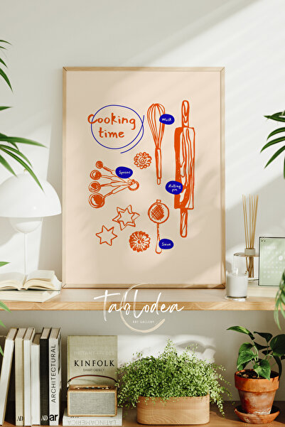 tablodea Vreme kuvanja Bohemian kuhinjski dekor Moderni uokvireni poster slik...