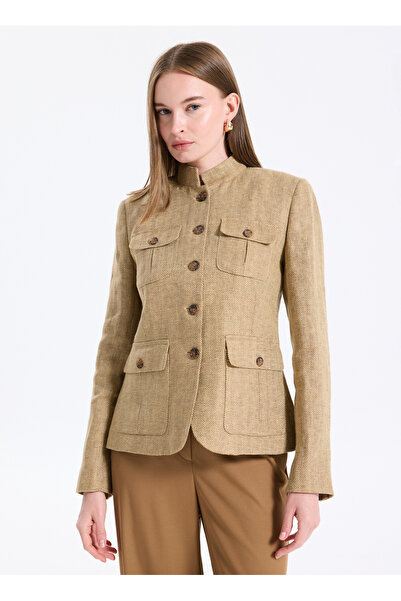 Lauren Ralph Lauren Camel Kadın Mont 200971333
