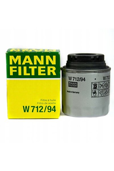 Mann-Filter Oil Filter W712/94 for Audi, Seat, Skoda, Volkswagen