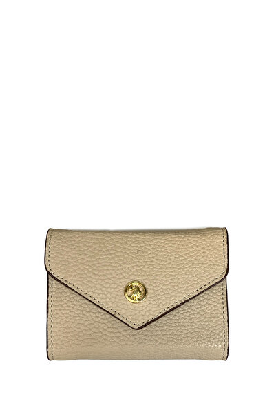 U.S. Polo Assn. Beige-Burgundy Women's Portfolio Bag Usc25723