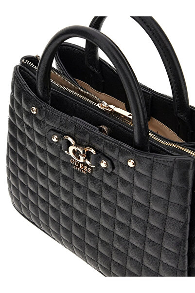 Guess Brera Women's Black Handbag Hwqg8424060-Bla