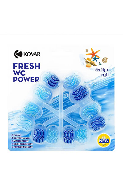 Kovar منظف حافة المرحاض برائحة البحر على شكل مربع لرائحة نظيفة ومنعشة