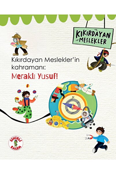 Sihirli Kalem KIKIRDAYAN MESLEKLER KİTAP SETİ