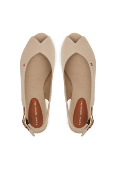 Tommy Hilfiger Γυναικεία Σανδάλια FW0FW08595 Μπεζ