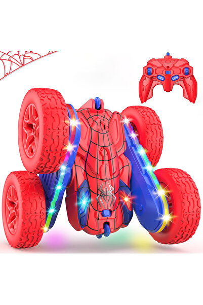 Remote Control Charged 2.4GHz Illuminated Acrobat 360° Rotatable RC Acrobat Car