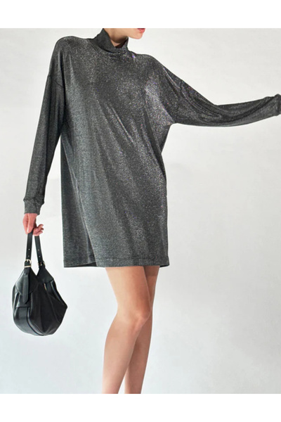 Religion Rochie mini RELIGION, argintiu