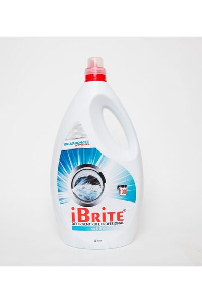iBrite DETERGENT RUFE, iBRITE, COMPLET, FORMULA BICARBONAT, 100 spalari, 5 L