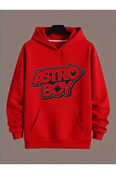 ArtYus Φούτερ Unisex Astro Boy Πολύχρωμο Ειδικό με τύπωμα Βαμβακερό oversized...