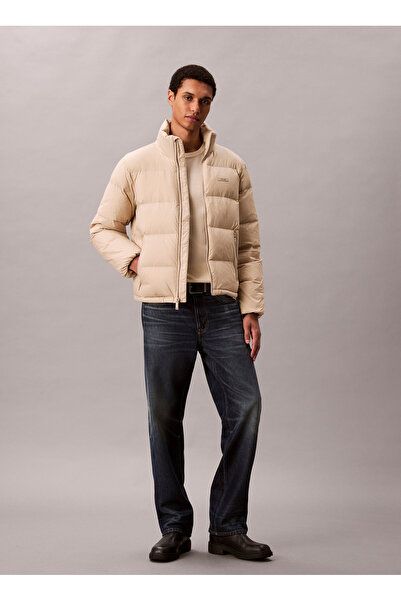 Calvin Klein Kahve Erkek Mont LV04LD529GNSU_LS MDWT NYLON CHNL DO