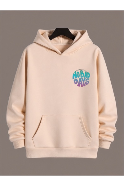 ArtYus Unisex No Bad Days Colorat Special cu imprimeu Bumbac supradimensionat...