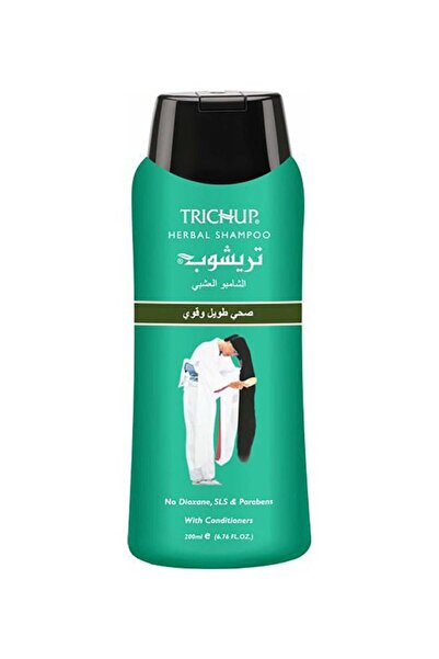 Trichup شامبو وبلسم عشبي صحي طويل وقوي 200 مل