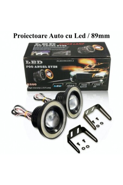 Bibilel Proiector LED automat 10W / 89mm / 3200 Lm