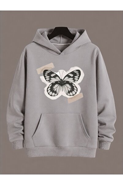 ArtYus Unisex Fluture Colorat Special cu imprimeu Bumbac supradimensionat cu ...