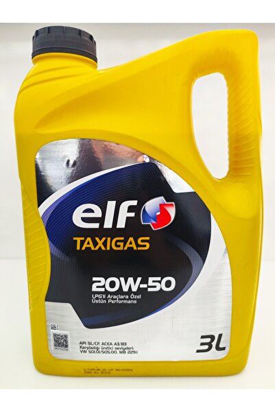 ELF Taxigas 20w-50 Motor Yağı 3 L (Üretim yılı 2025)