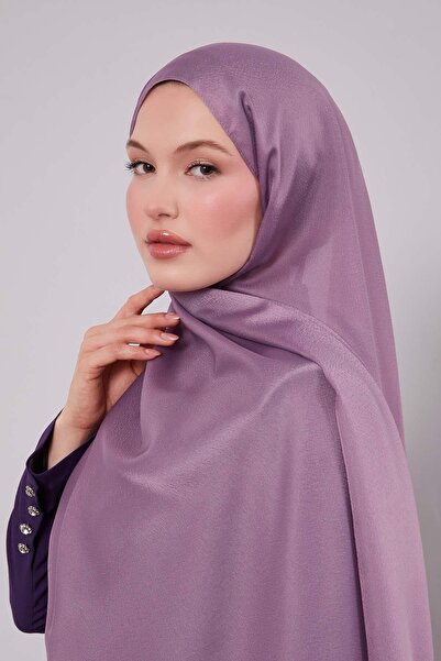 Levidor A.Menekşe Düz Premium Abiye Şal