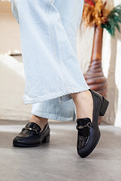 Adım Adım Mammamia Genuine Leather Low Heel Laofer