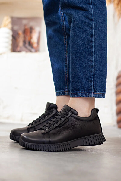 Adım Adım Mammamia Women's Genuine Leather Extra Comfortable Casual Shoes