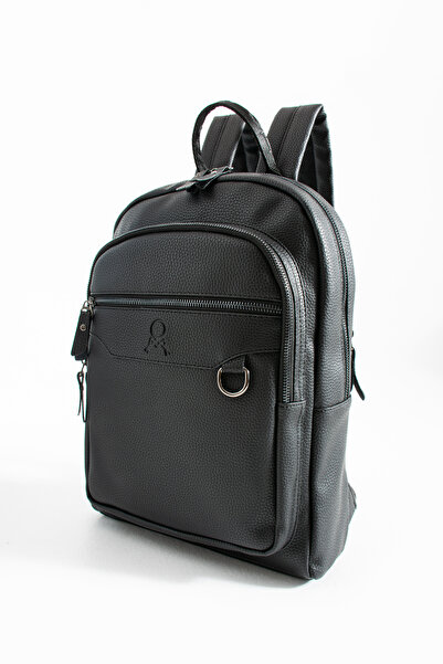 MEGA ÇANTA Rolax Leather Stylish and Functional Men's Backpack